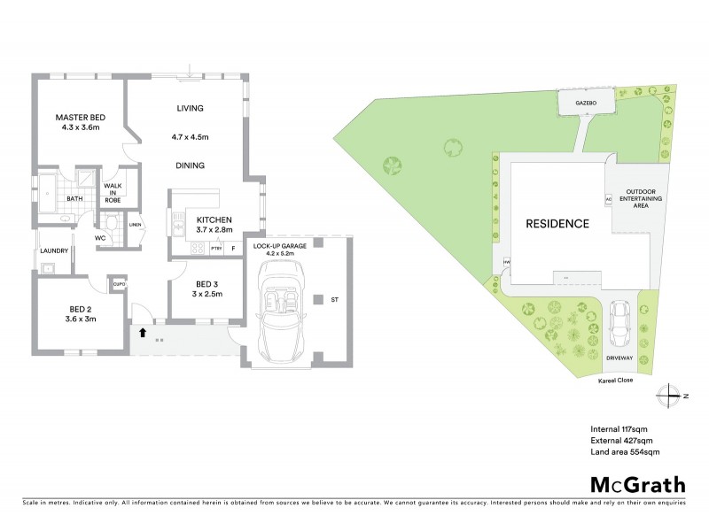 8 Kareel Close, Erina NSW 2250 Floorplan