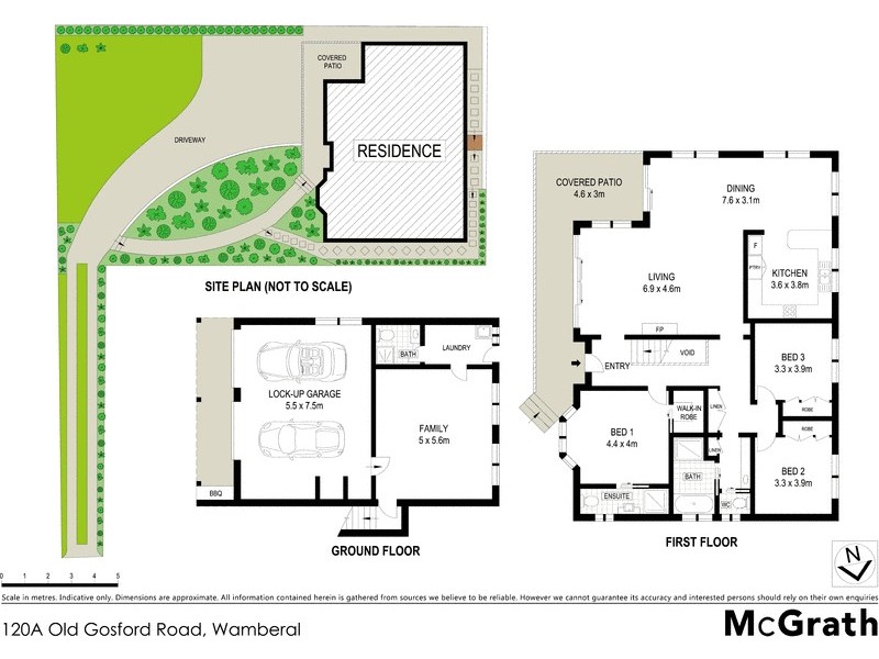 120A Old Gosford Road, Wamberal NSW 2260 Floorplan