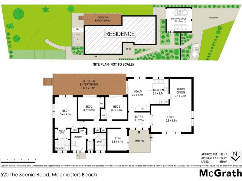520 The Scenic Road, Macmasters Beach NSW 2251 Floorplan