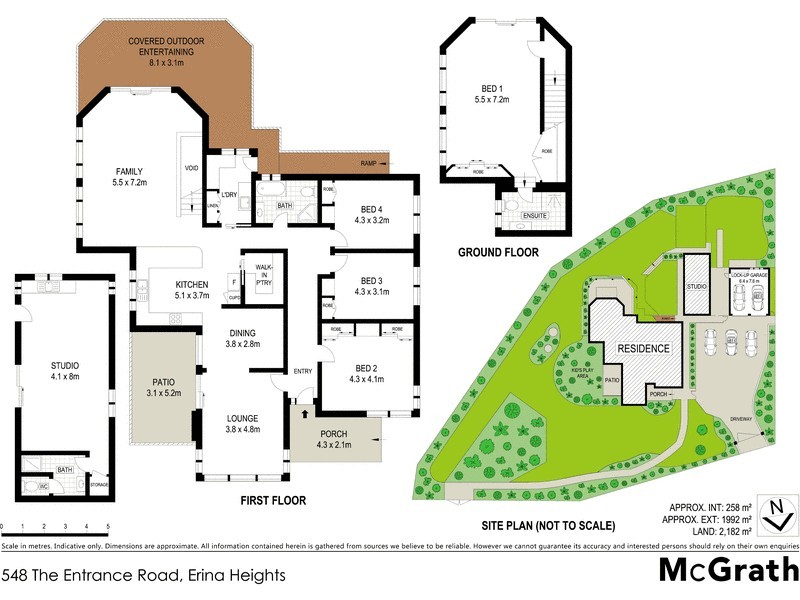 548 The Entrance Road, Erina Heights NSW 2260 Floorplan