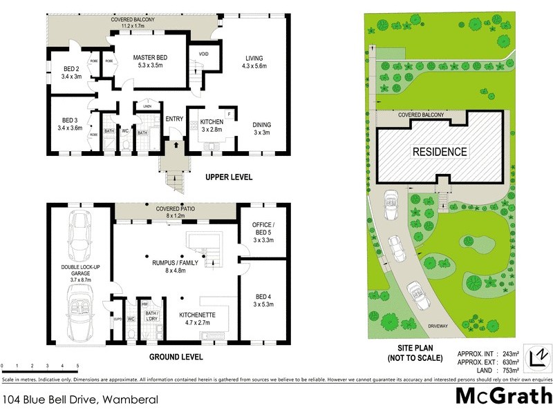 104 Blue Bell Drive, Wamberal NSW 2260 Floorplan