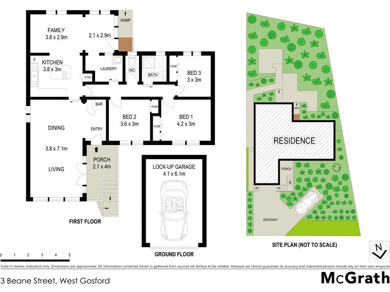 3 Beane Street West, Gosford NSW 2250 Floorplan