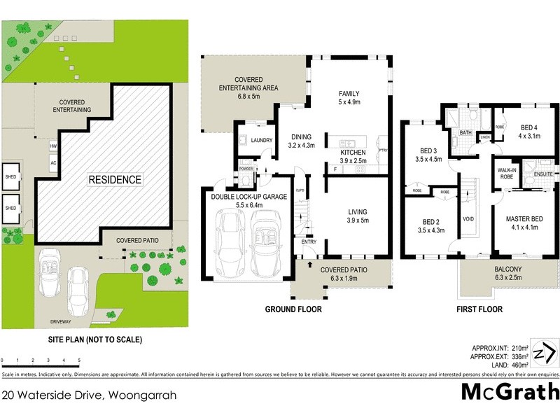 20 Waterside Drive, Woongarrah NSW 2259 Floorplan