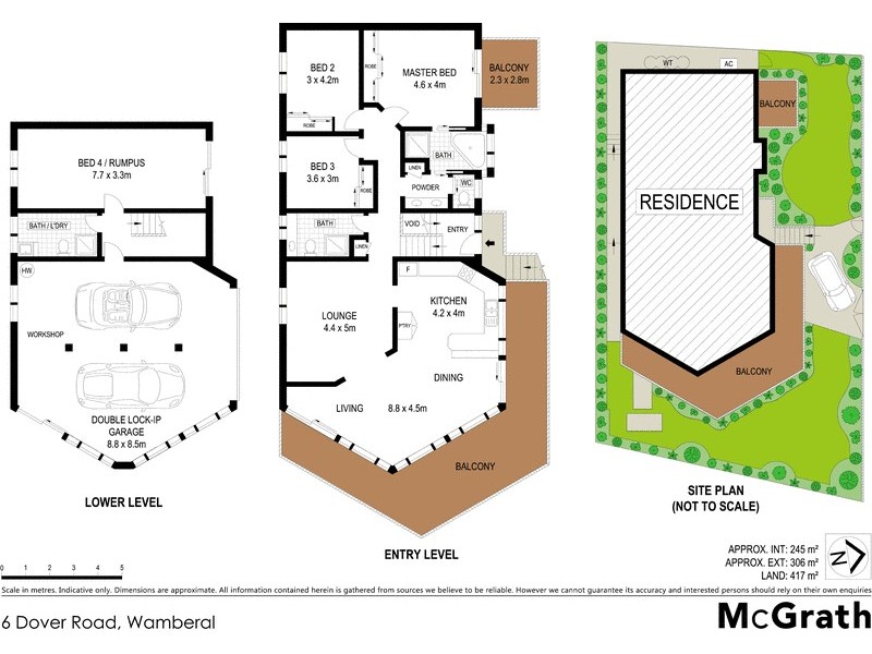 6 Dover Road, Wamberal NSW 2260 Floorplan