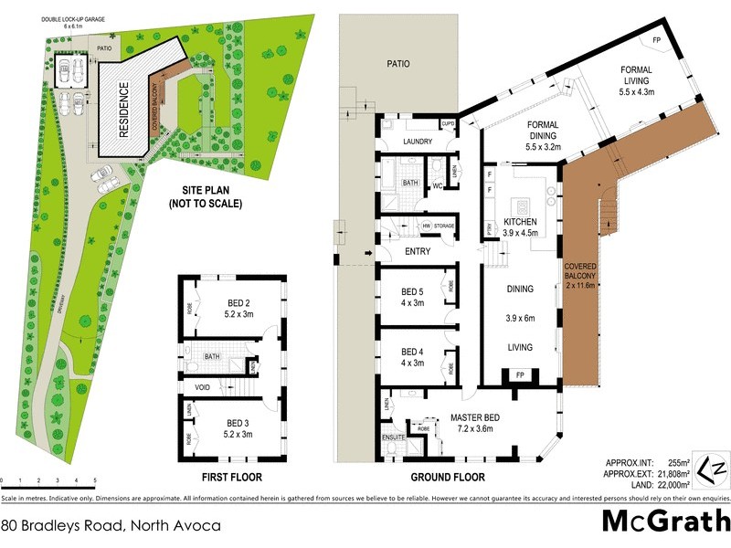 80 Bradleys Road, North Avoca NSW 2260 Floorplan