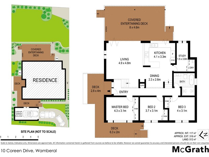 10 Coreen Drive, Wamberal NSW 2260 Floorplan
