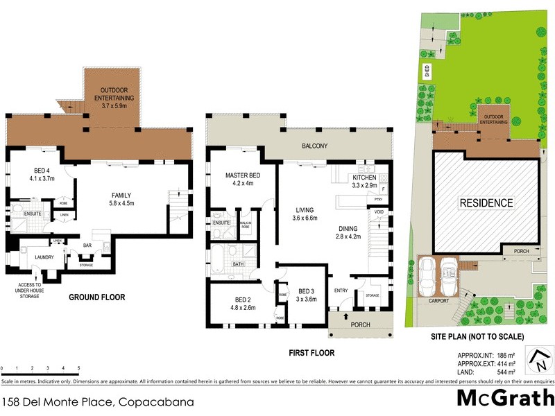 158 Del Monte Place, Copacabana NSW 2251 Floorplan