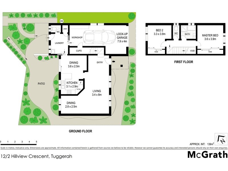 12/2 Hillview Crescent, Tuggerah NSW 2259 Floorplan