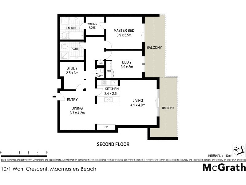 1 Warri Crescent, Macmasters Beach NSW 2251 Floorplan