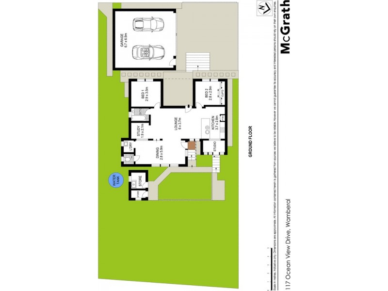 117 Ocean View Drive, Wamberal NSW 2260 Floorplan