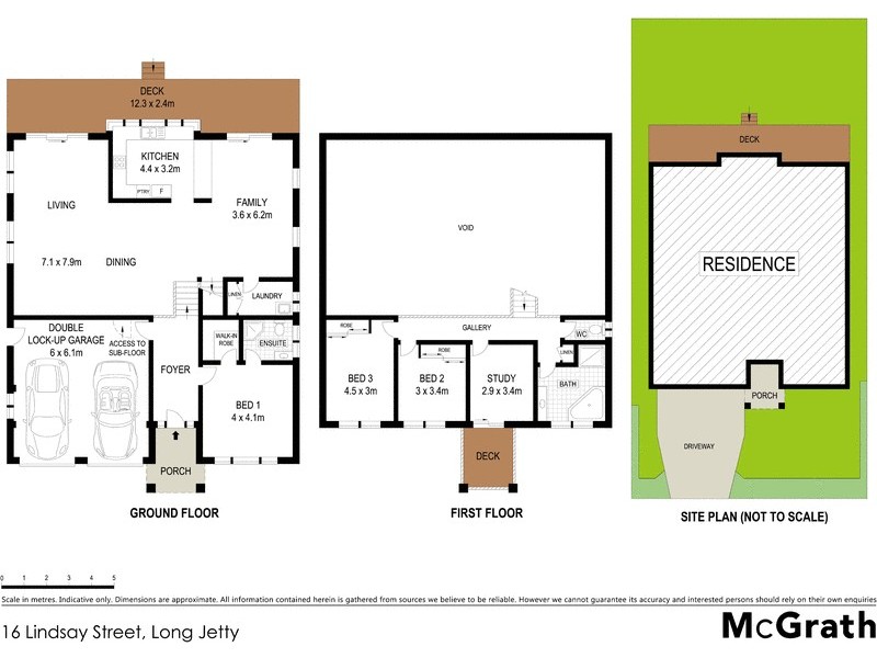 16 Lindsay Street, Long Jetty NSW 2261 Floorplan