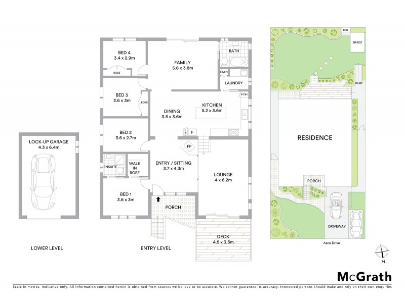 19 Asca Drive, Green Point NSW 2251 Floorplan