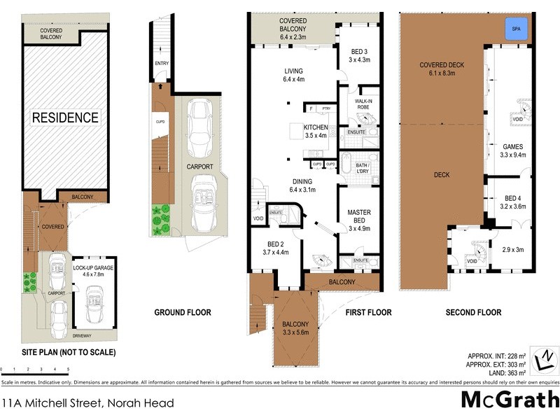 11A Mitchell Street, Norah Head NSW 2263 Floorplan