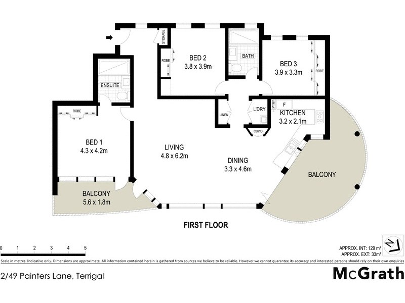 2/49 Painters Lane, Terrigal NSW 2260 Floorplan