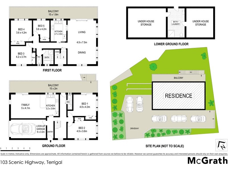 103 Scenic Highway, Terrigal NSW 2260 Floorplan