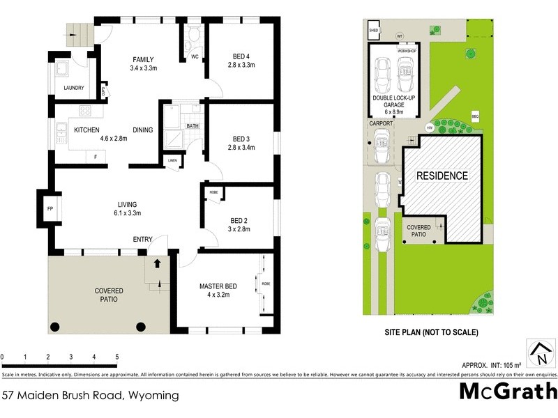 57 Maidens Brush Road, Wyoming NSW 2250 Floorplan