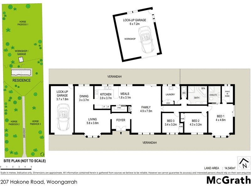 207 Hakone Road, Woongarrah NSW 2259 Floorplan