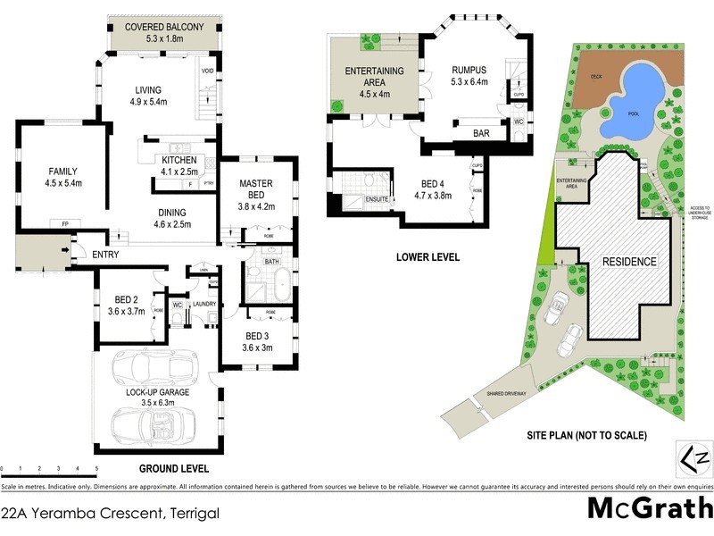 22A Yeramba Crescent, Terrigal NSW 2260 Floorplan