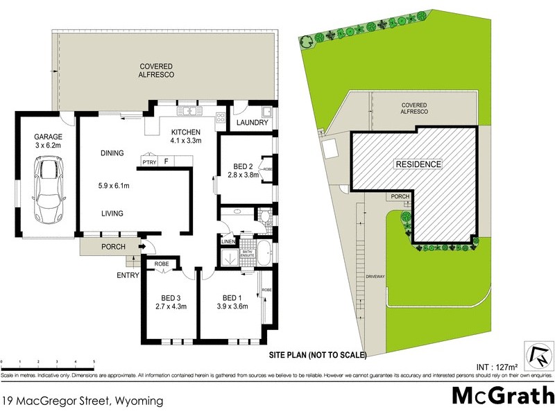 19 MacGregor Street, Wyoming NSW 2250 Floorplan