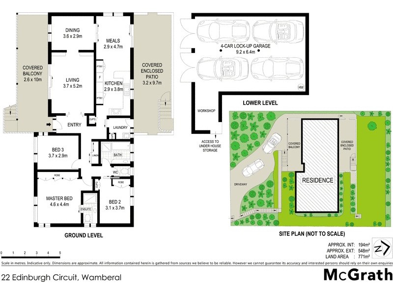 22 Edinburgh Circuit, Wamberal NSW 2260 Floorplan