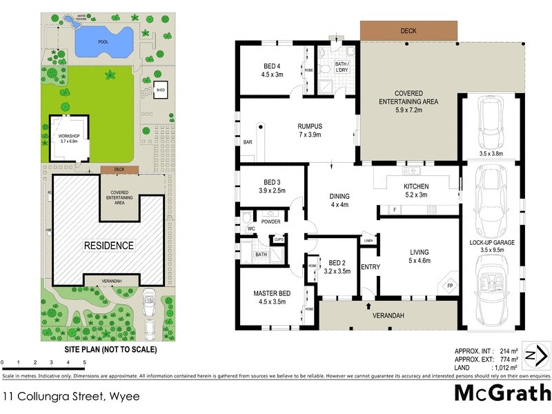 11 Collungra Street, Wyee NSW 2259 Floorplan