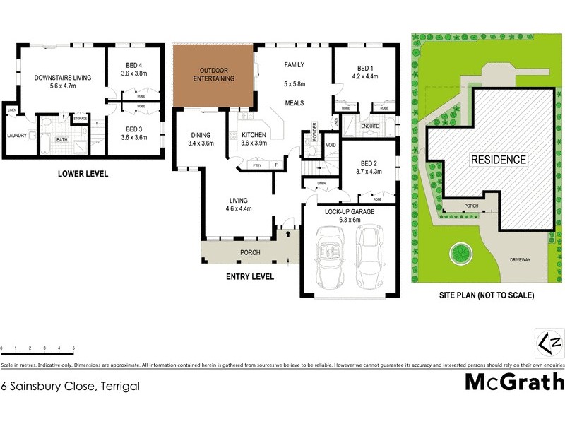 6 Sainsbury Close, Terrigal NSW 2260 Floorplan