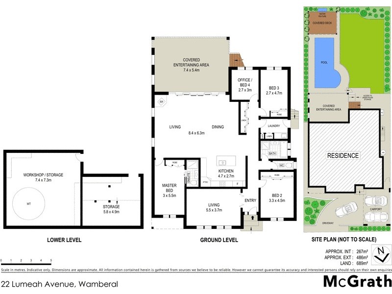 22 Lumeah Avenue, Wamberal NSW 2260 Floorplan