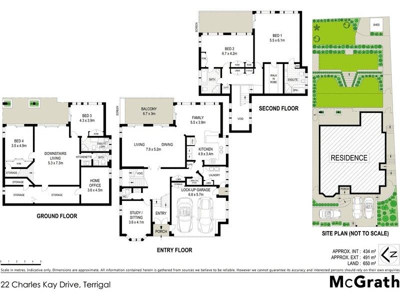 22 Charles Kay Drive, Terrigal NSW 2260 Floorplan