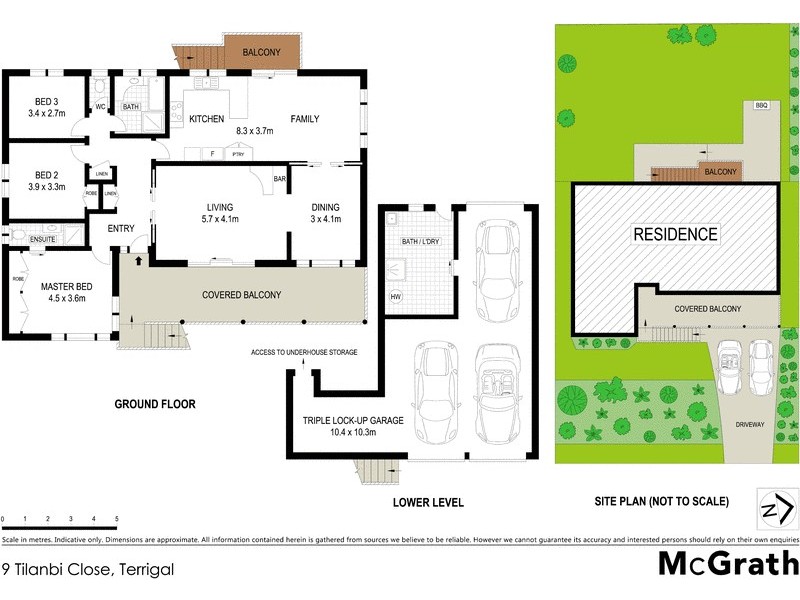 9 Tilanbi Close, Terrigal NSW 2260 Floorplan