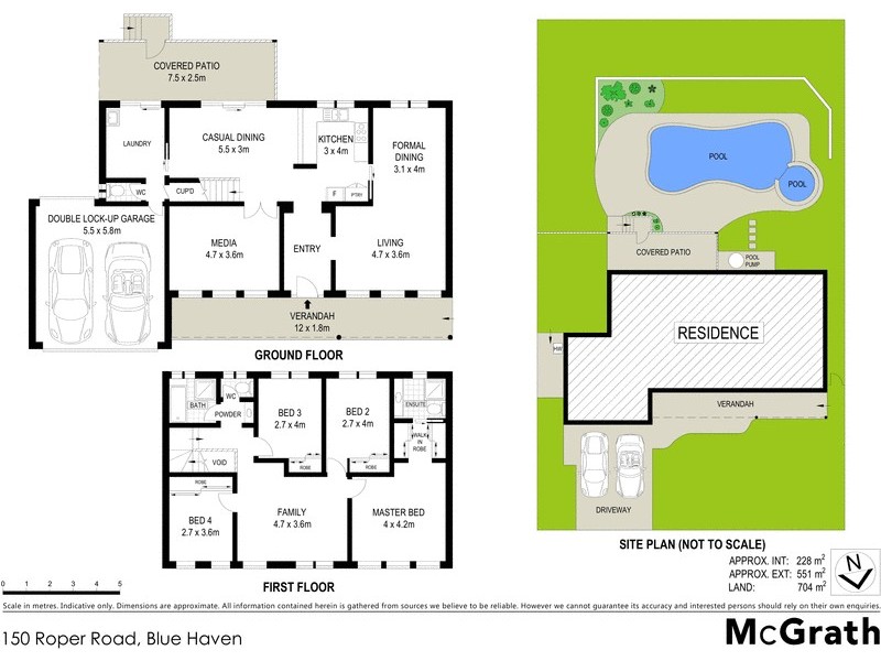 150 Roper Road, Blue Haven NSW 2262 Floorplan