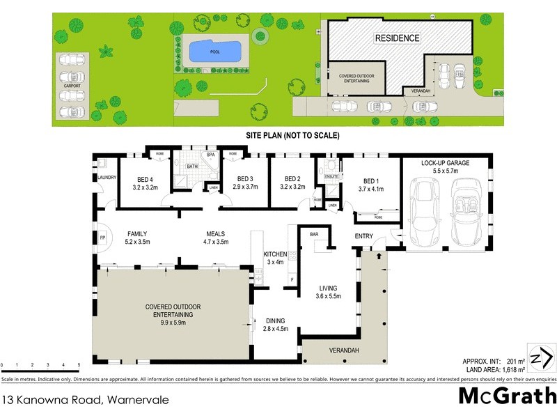 13 Kanowna Road, Warnervale NSW 2259 Floorplan