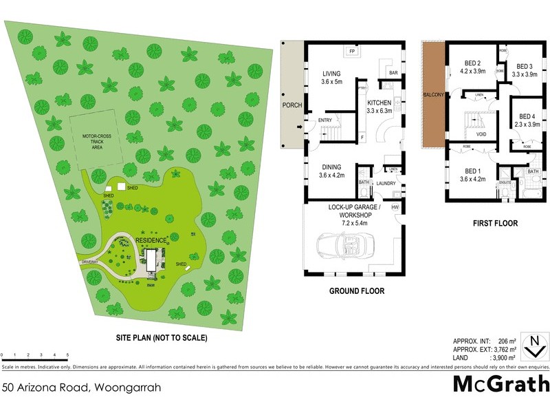 50 Arizona Road, Woongarrah NSW 2259 Floorplan