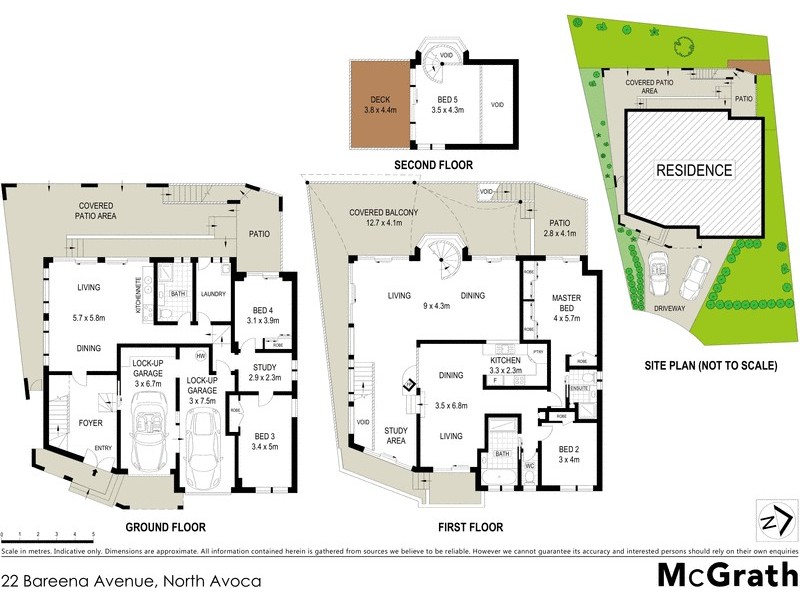 22 Bareena Avenue, North Avoca NSW 2260 Floorplan