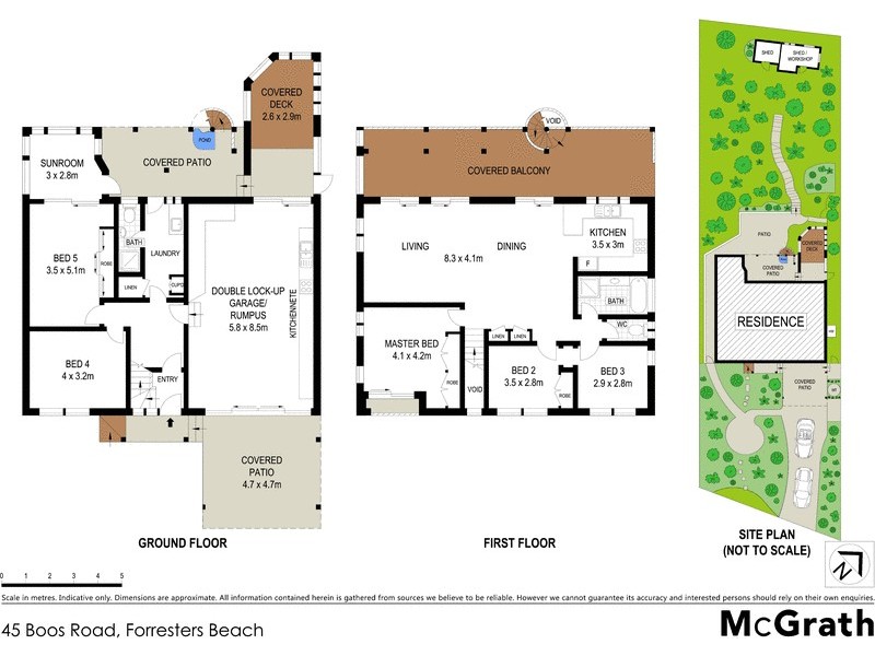 45 Boos Road, Forresters Beach NSW 2260 Floorplan
