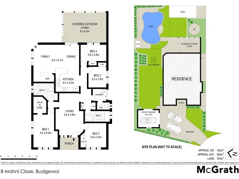 8 Mahni Close, Budgewoi NSW 2262 Floorplan