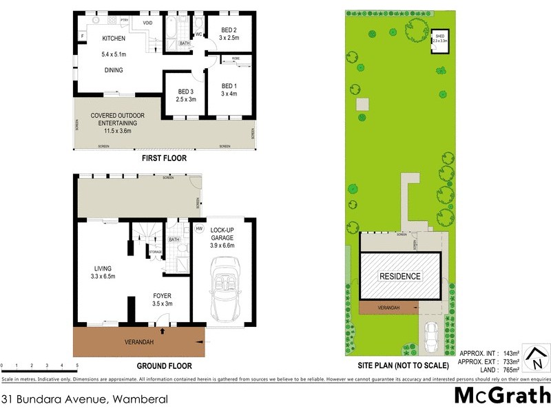 31 Bundara Avenue, Wamberal NSW 2260 Floorplan