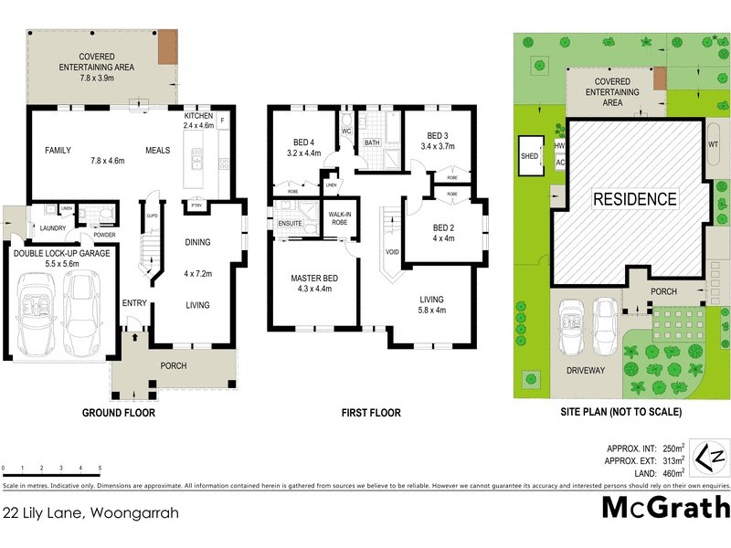 22 Lily Lane, Woongarrah NSW 2259 Floorplan