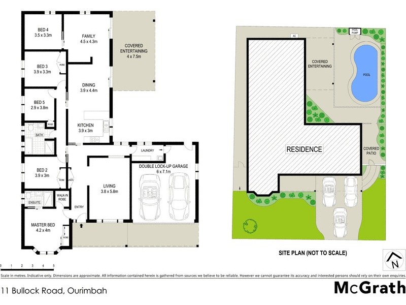 11 Bullock Road, Ourimbah NSW 2258 Floorplan