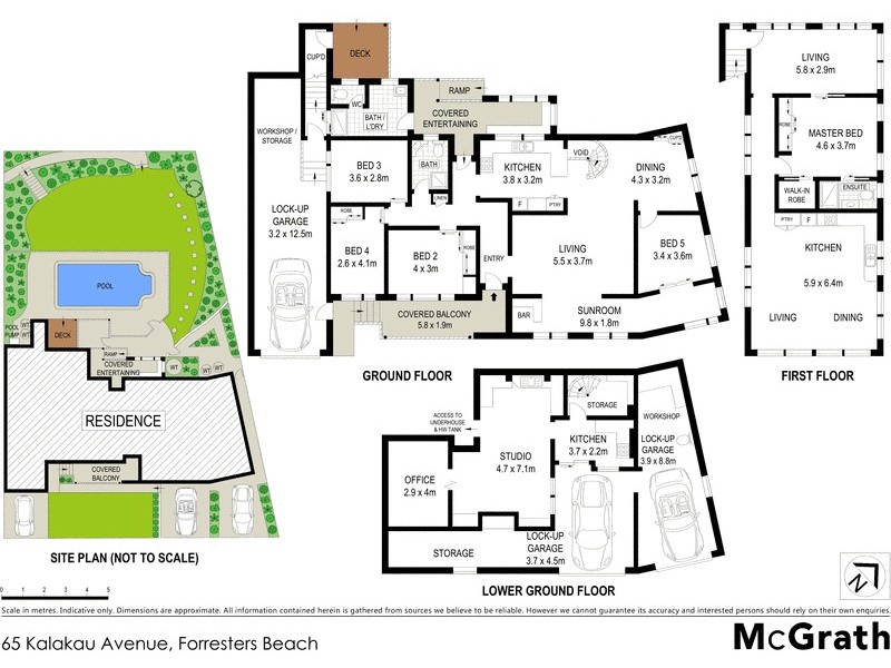 65 Kalakau Avenue, Forresters Beach NSW 2260 Floorplan