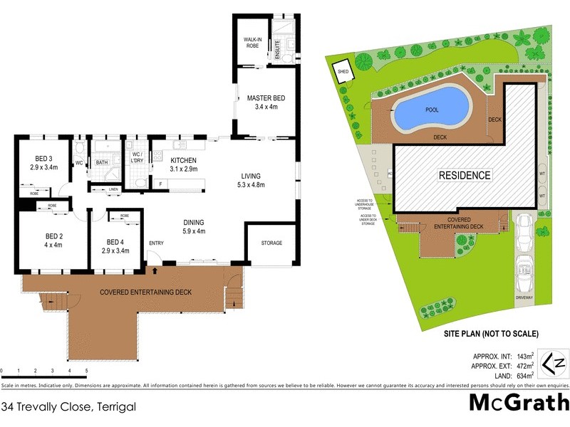 34 Trevally Close, Terrigal NSW 2260 Floorplan