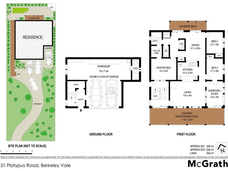 51 Platypus Road, Berkeley Vale NSW 2261 Floorplan