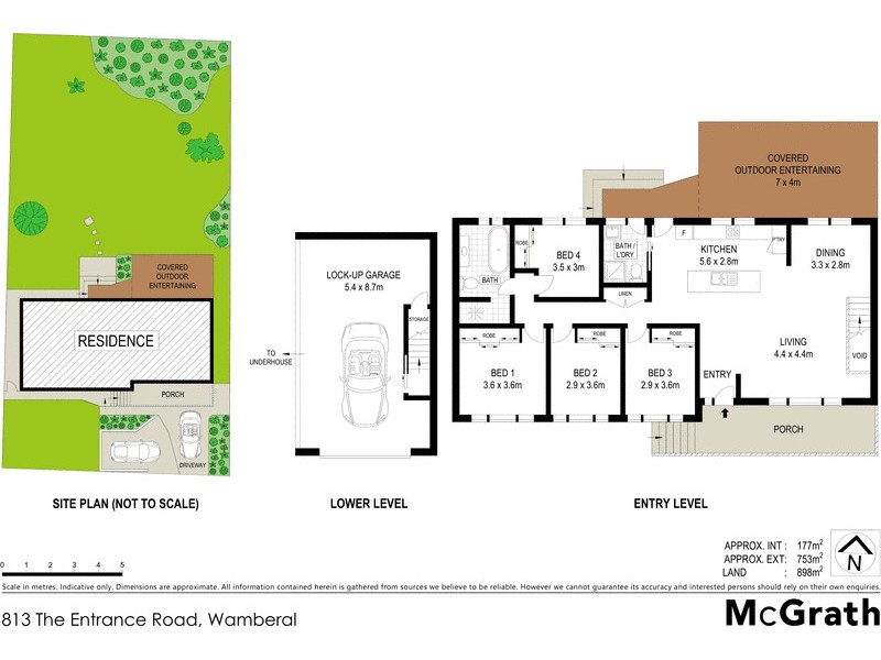 813 The Entrance Road, Wamberal NSW 2260 Floorplan
