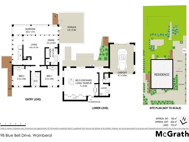 98 Blue Bell Drive, Wamberal NSW 2260 Floorplan