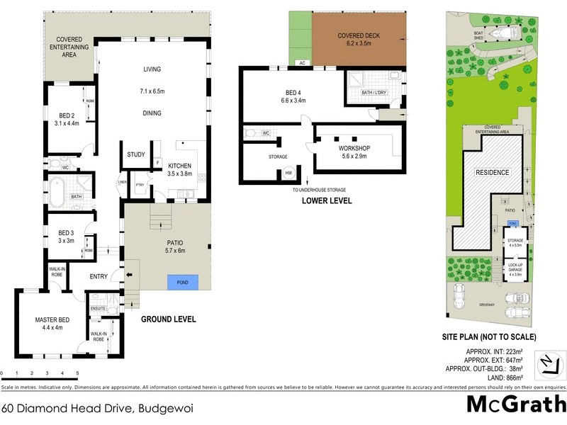 60 Diamond Head Drive, Budgewoi NSW 2262 Floorplan