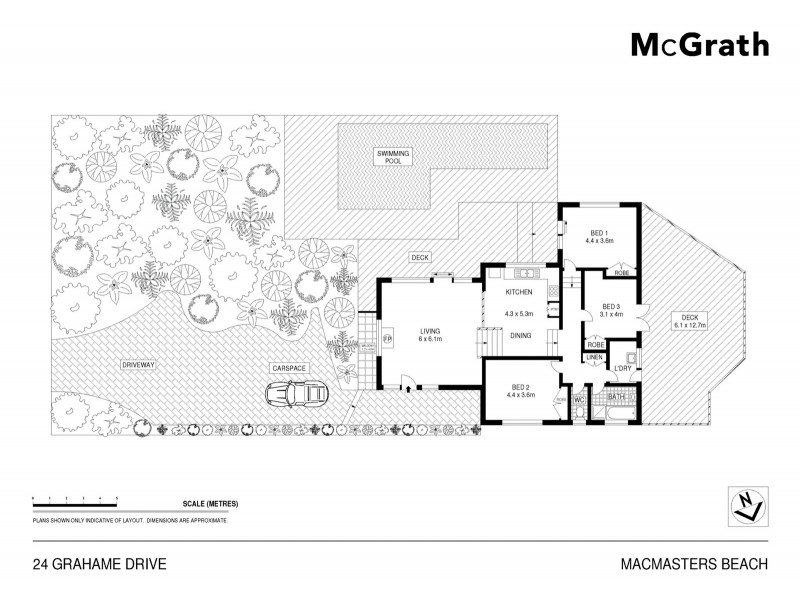 24 Grahame Drive, Macmasters Beach NSW 2251 Floorplan