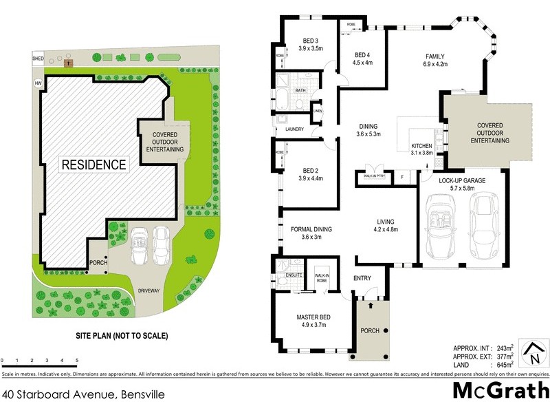 40 Starboard Avenue, Bensville NSW 2251 Floorplan