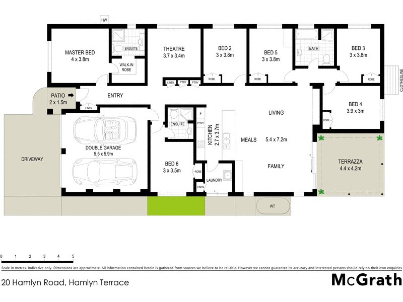 20 Hamlyn Road, Hamlyn Terrace NSW 2259 Floorplan
