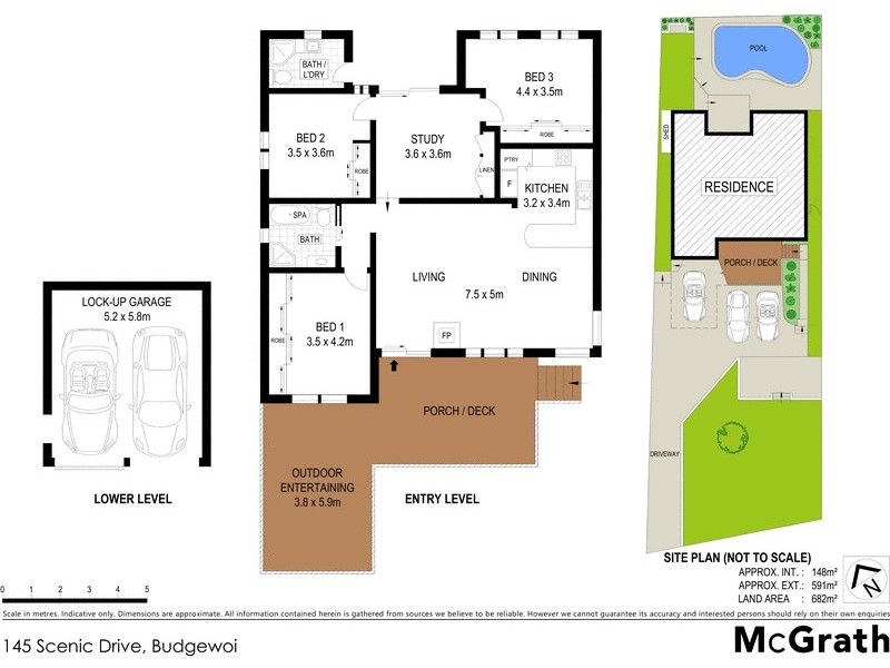 145 Scenic Drive, Budgewoi NSW 2262 Floorplan