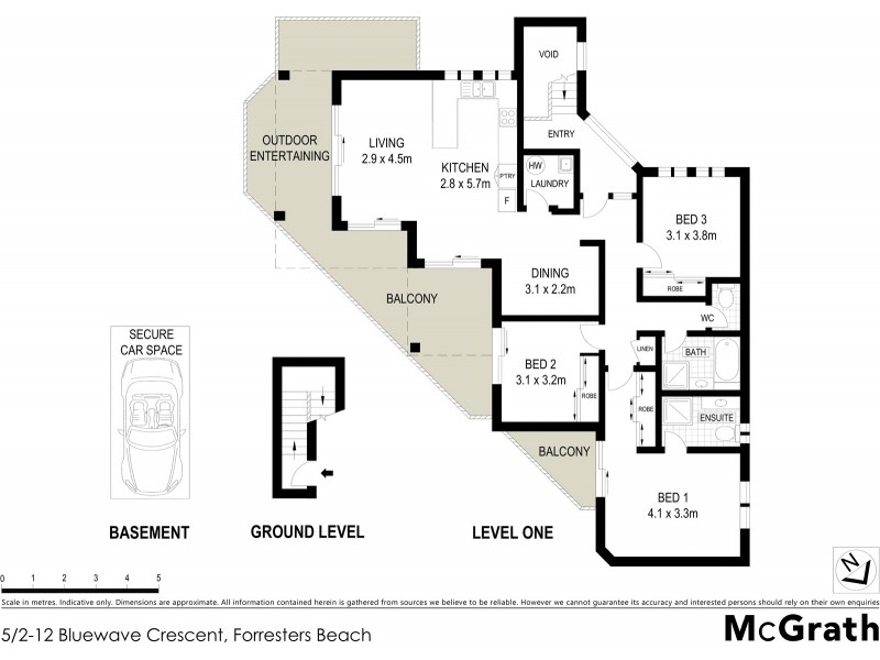 5/2-12 Bluewave Crescent, Forresters Beach NSW 2260 Floorplan