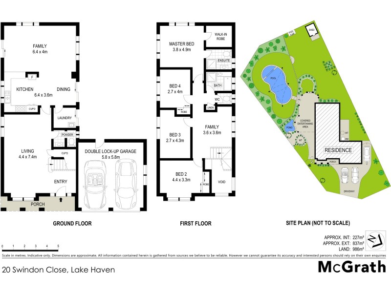 20 Swindon Close, Lake Haven NSW 2263 Floorplan